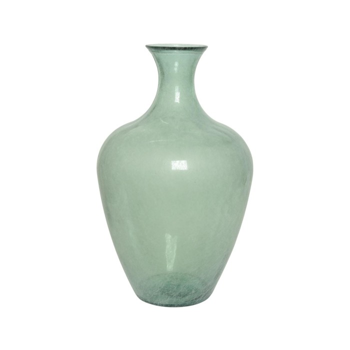 VASO VETRO GREEN H65